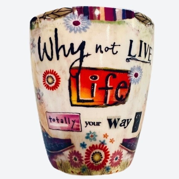 Boot Life Why Not Live Life Totally Your Way Coffee Tea Mug 17 Oz - Picture 13 of 16